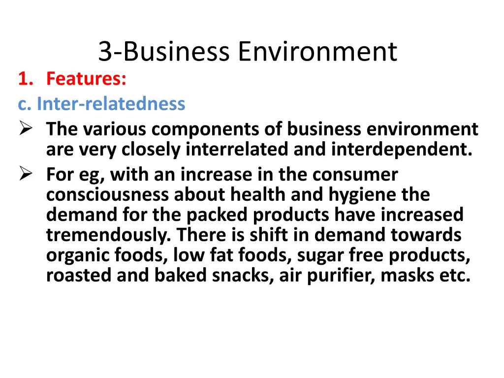 3 business environment 1 features c inter