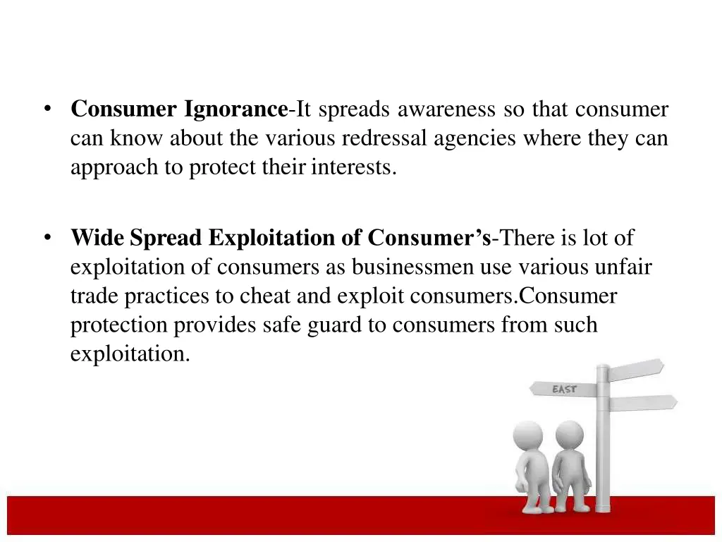 consumer ignorance it spreads awareness so that