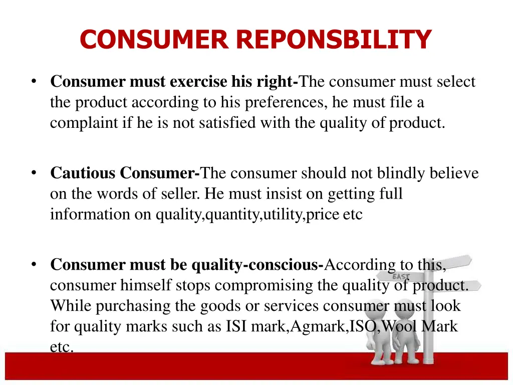 consumer reponsbility