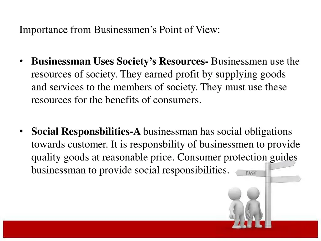 importance from businessmen s point of view