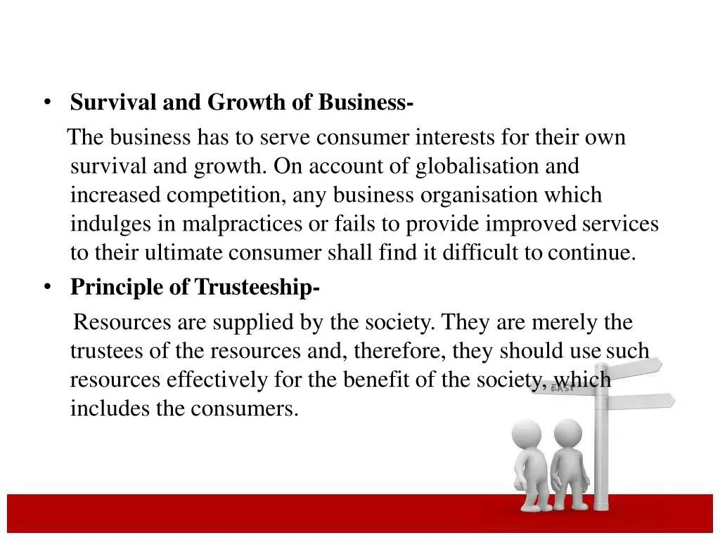 survival and growth of business the business