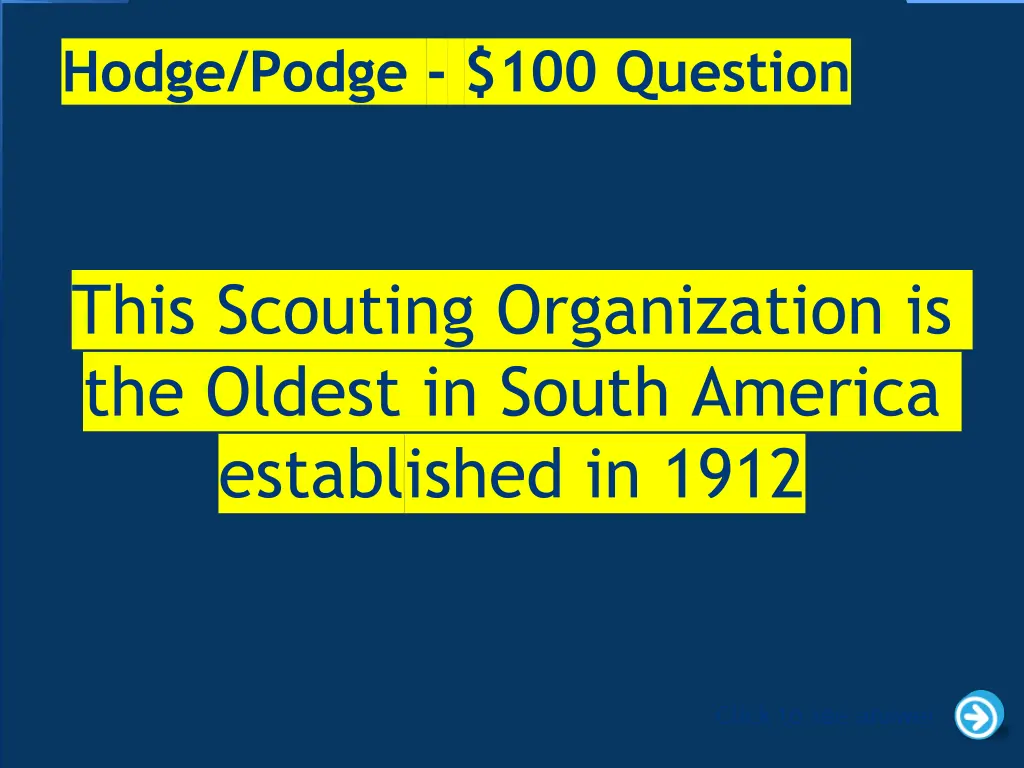 hodge podge 100 question