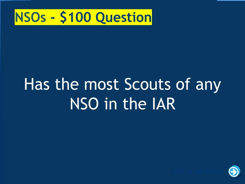 nsos 100 question