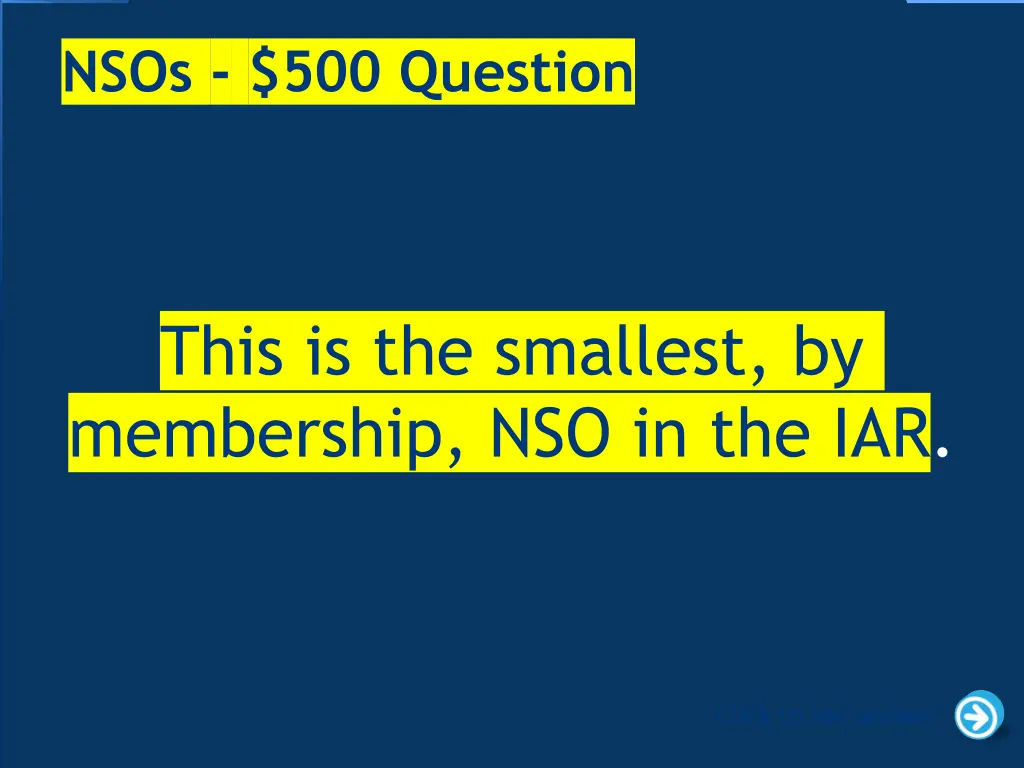 nsos 500 question