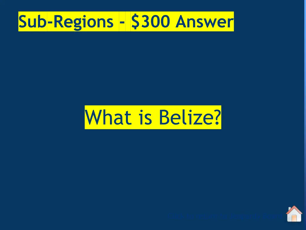 sub regions 300 answer