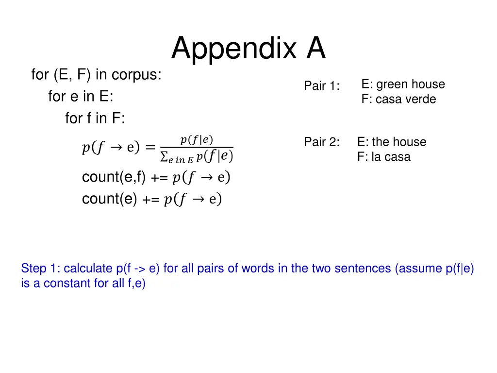 appendix a 1