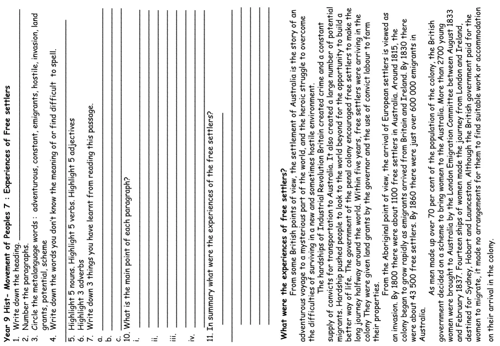 supply of convicts for transportation