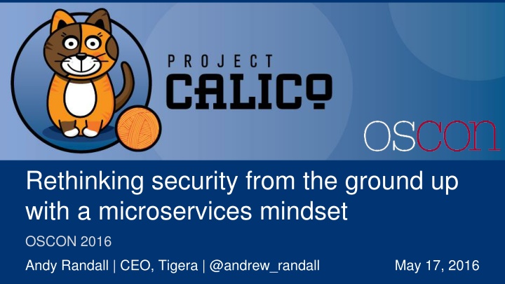 rethinking security from the ground up with