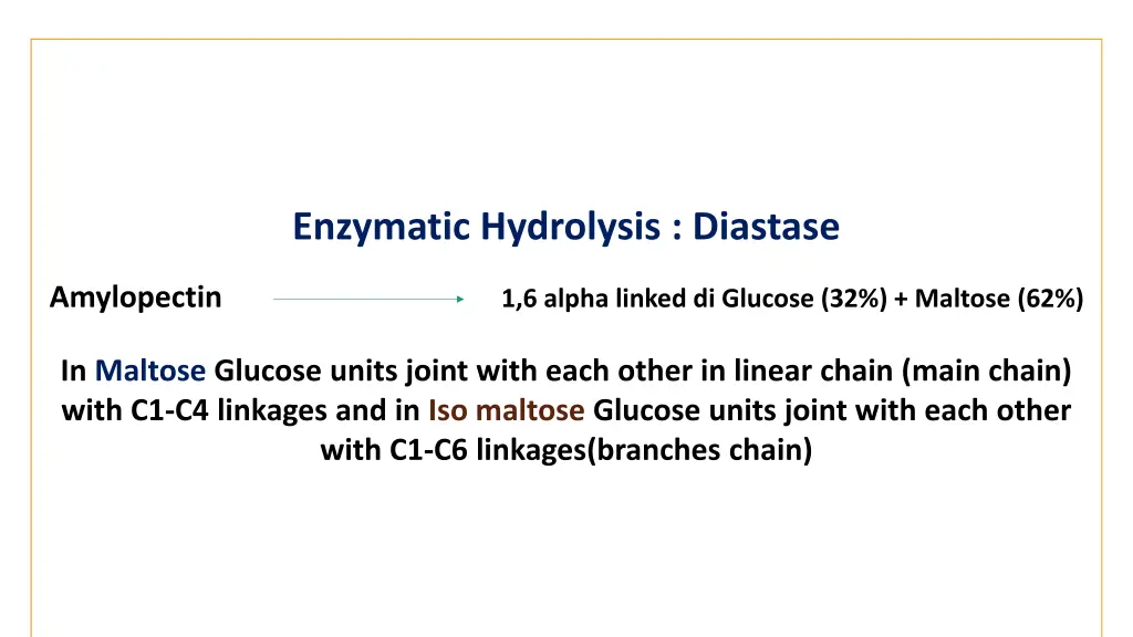 enzymatic hydrolysis diastase