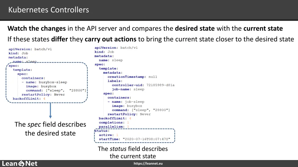 kubernetes controllers