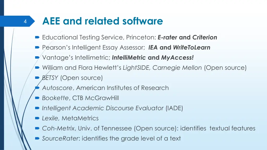 aee and related software