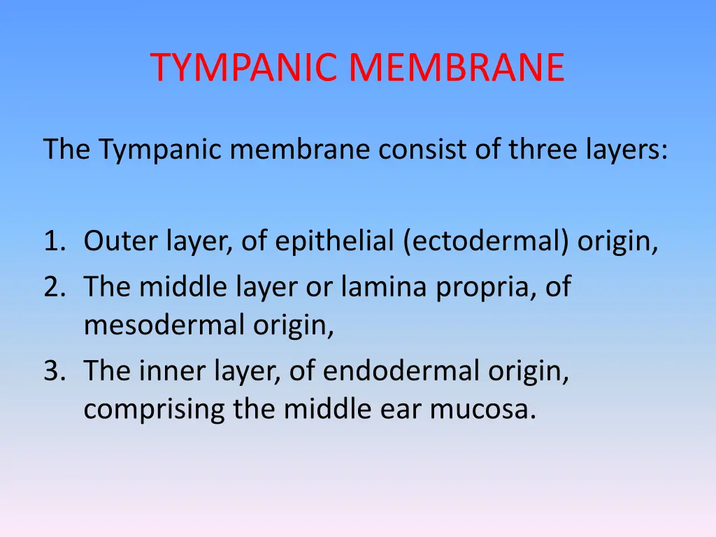 tympanic membrane 2