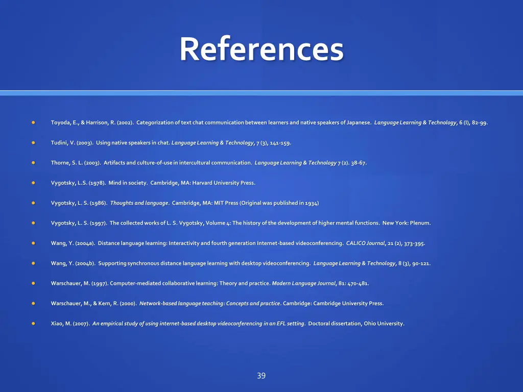 references