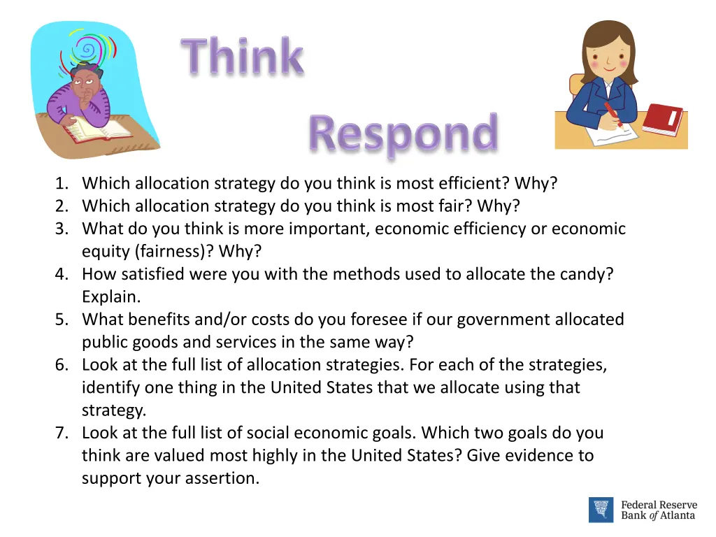 1 which allocation strategy do you think is most