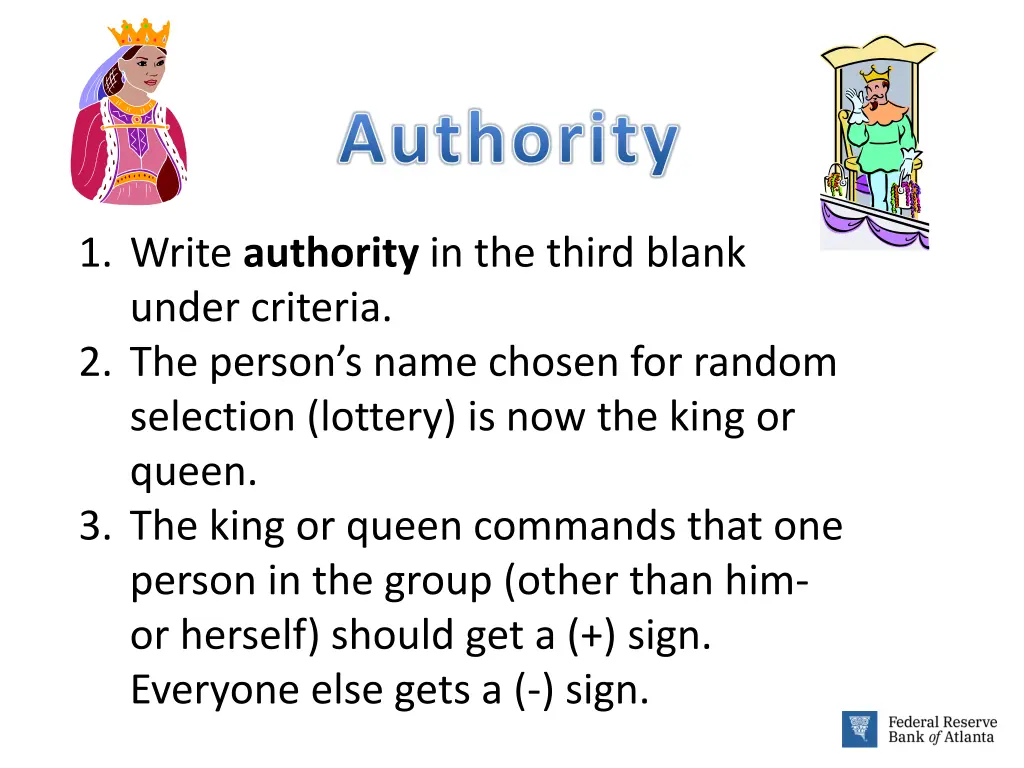 authority