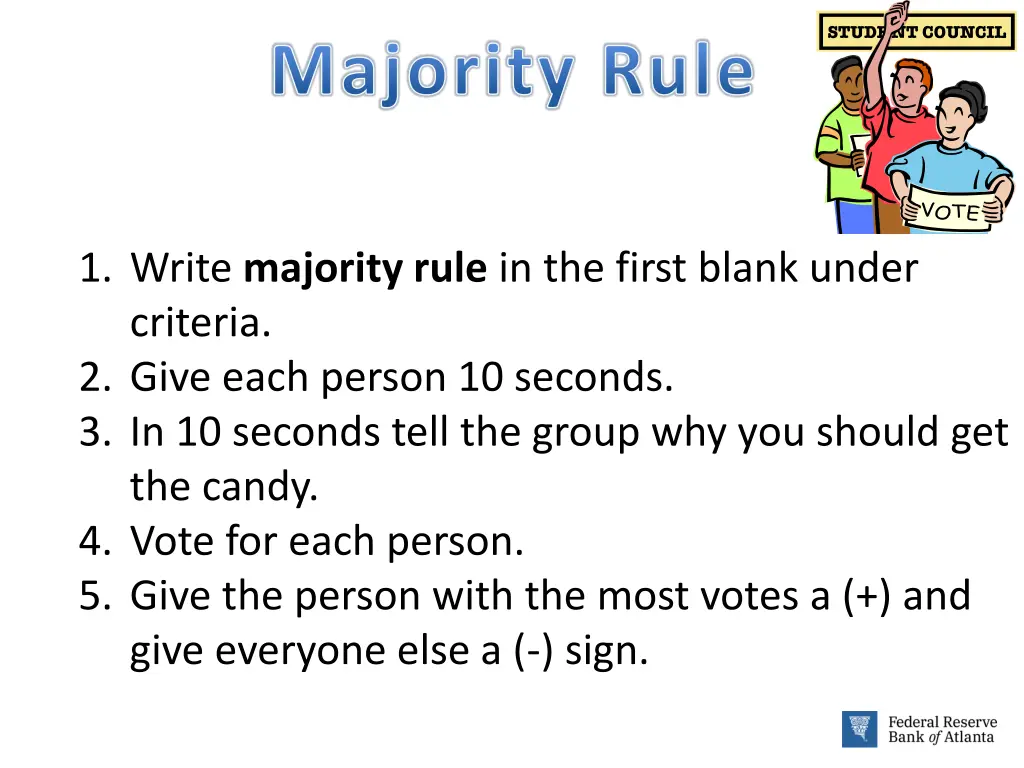 majority rule