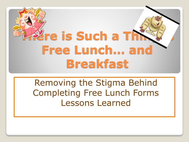 there is such a thingas free lunch and breakfast