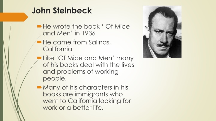 john steinbeck