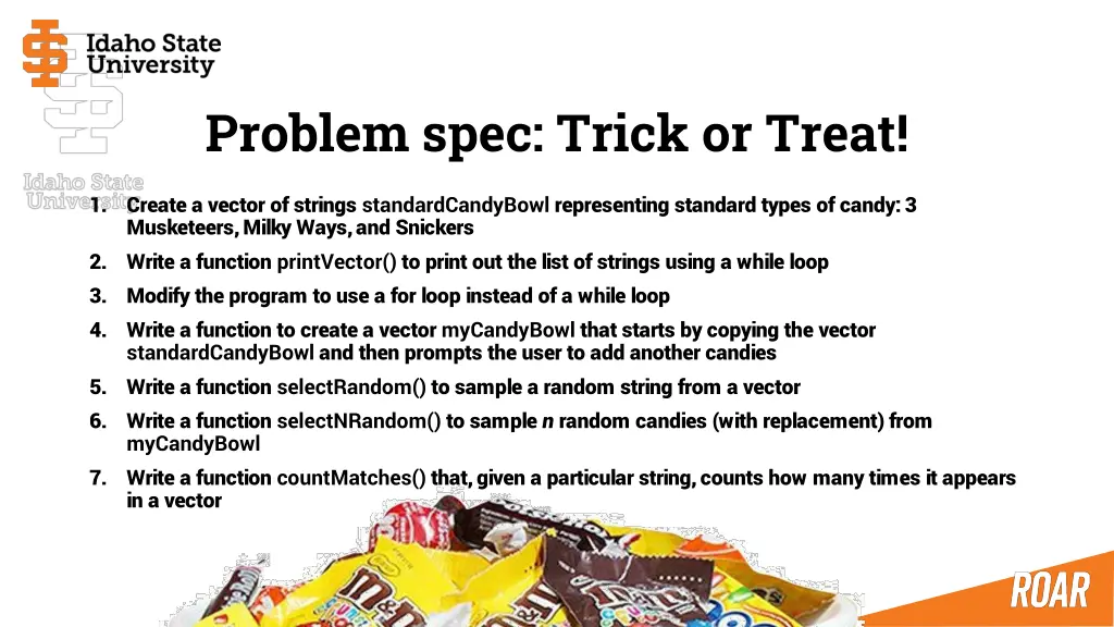 problem spec trick or treat 5