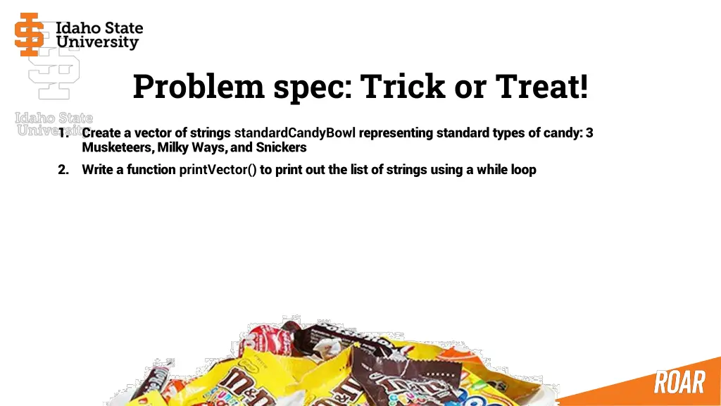 problem spec trick or treat