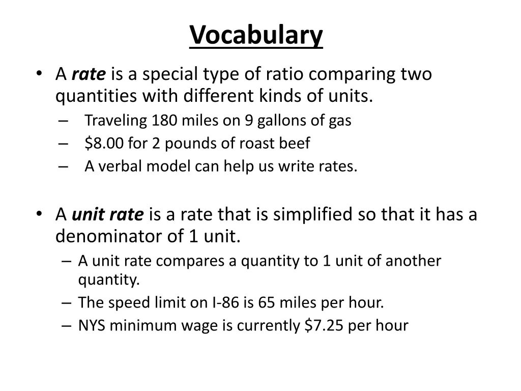 vocabulary 1