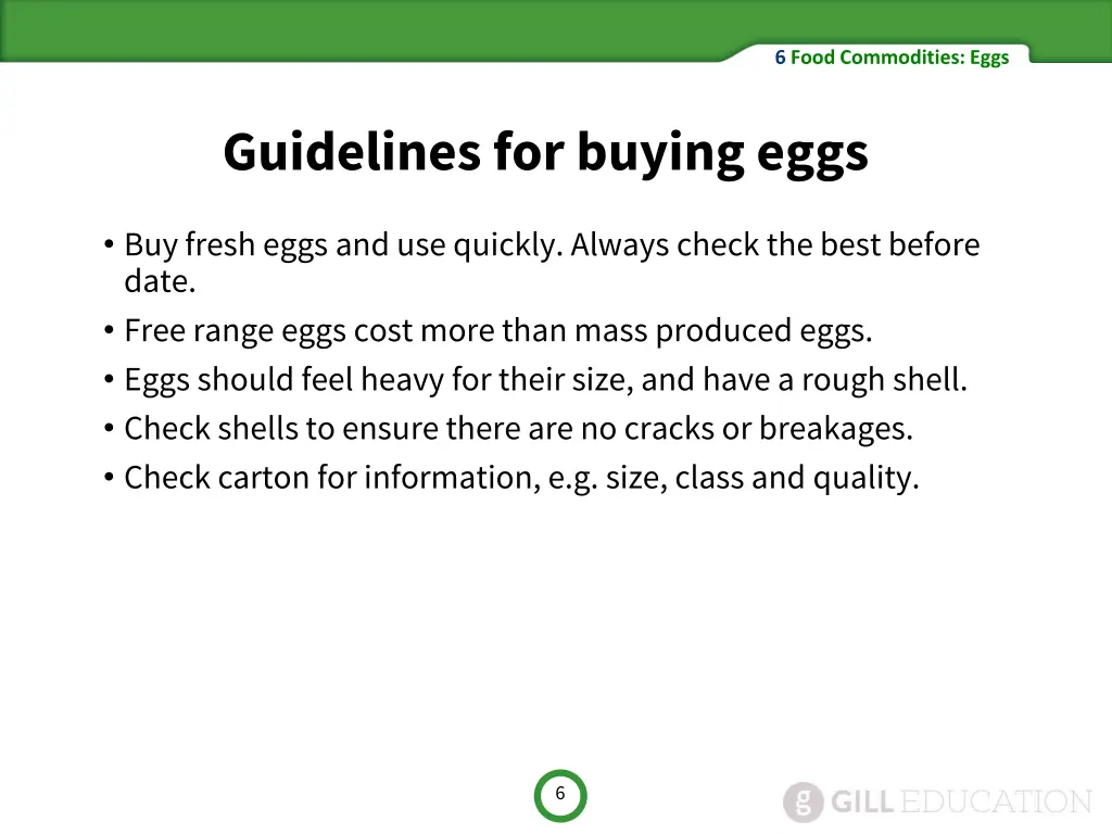 6 food commodities eggs 5