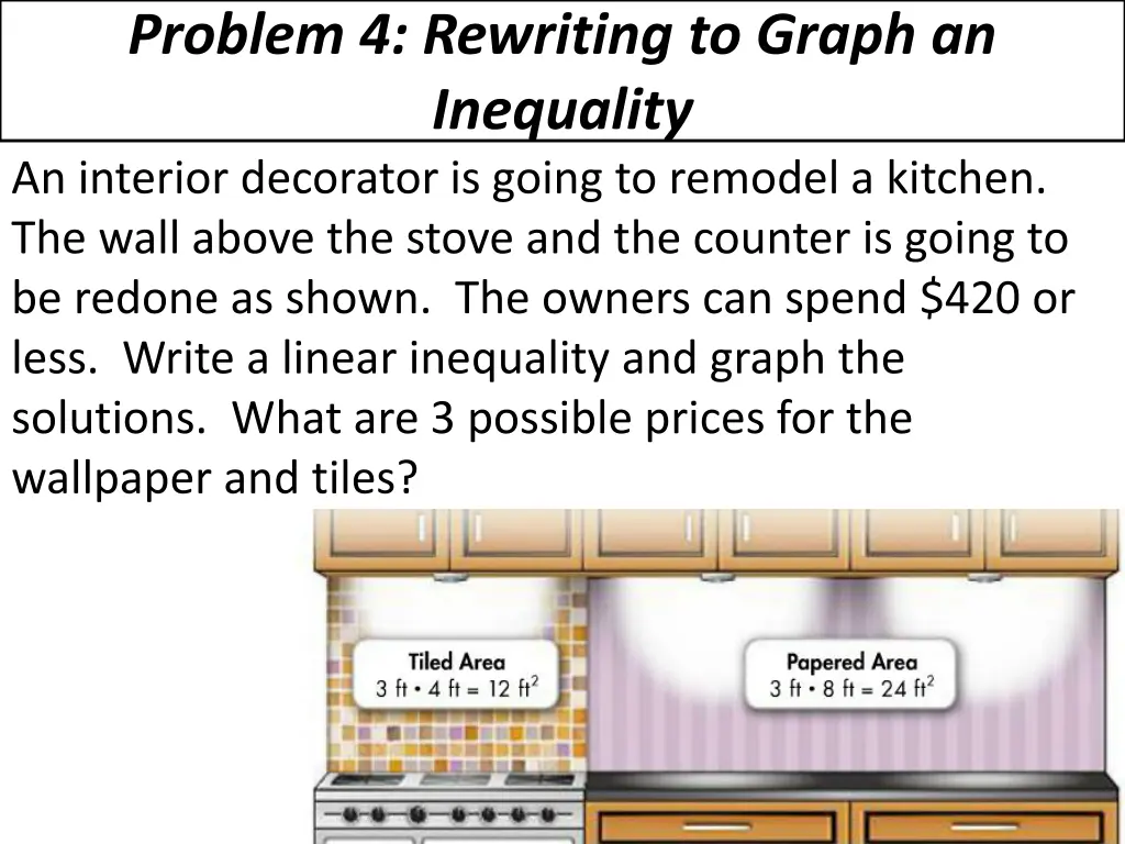 problem 4 rewriting to graph an inequality