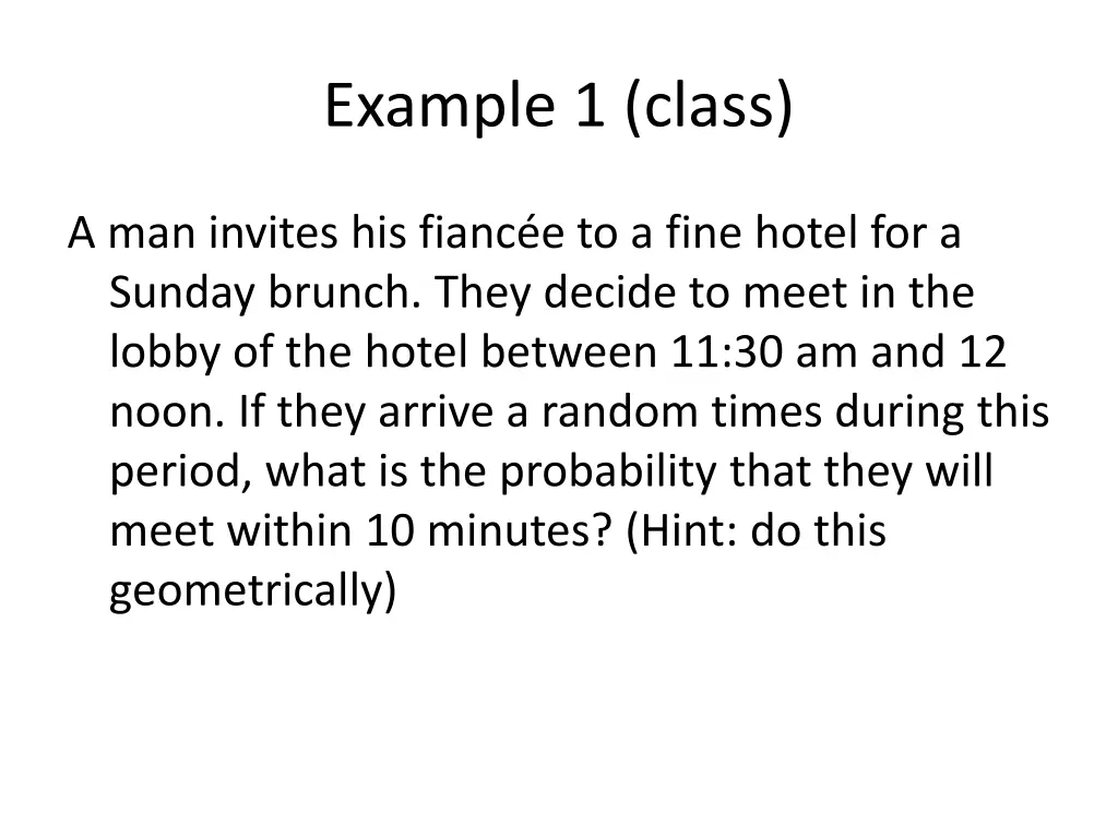 example 1 class