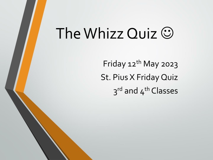 the whizz quiz