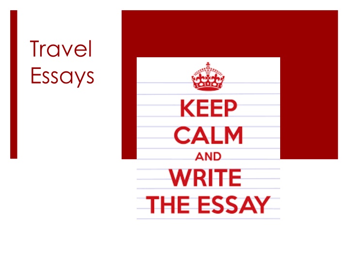 travel essays