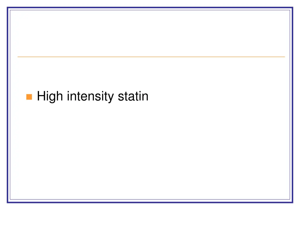 high intensity statin 1