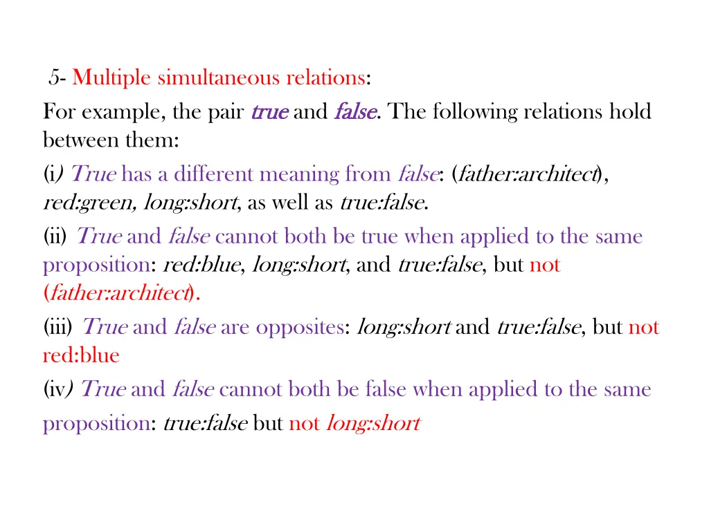 5 multiple simultaneous relations for example