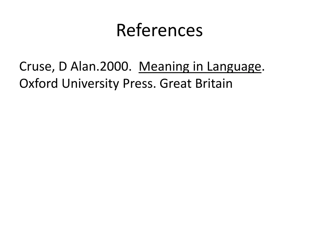 references