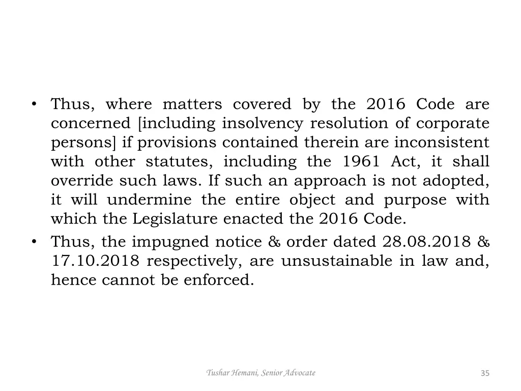 thus where matters covered by the 2016 code