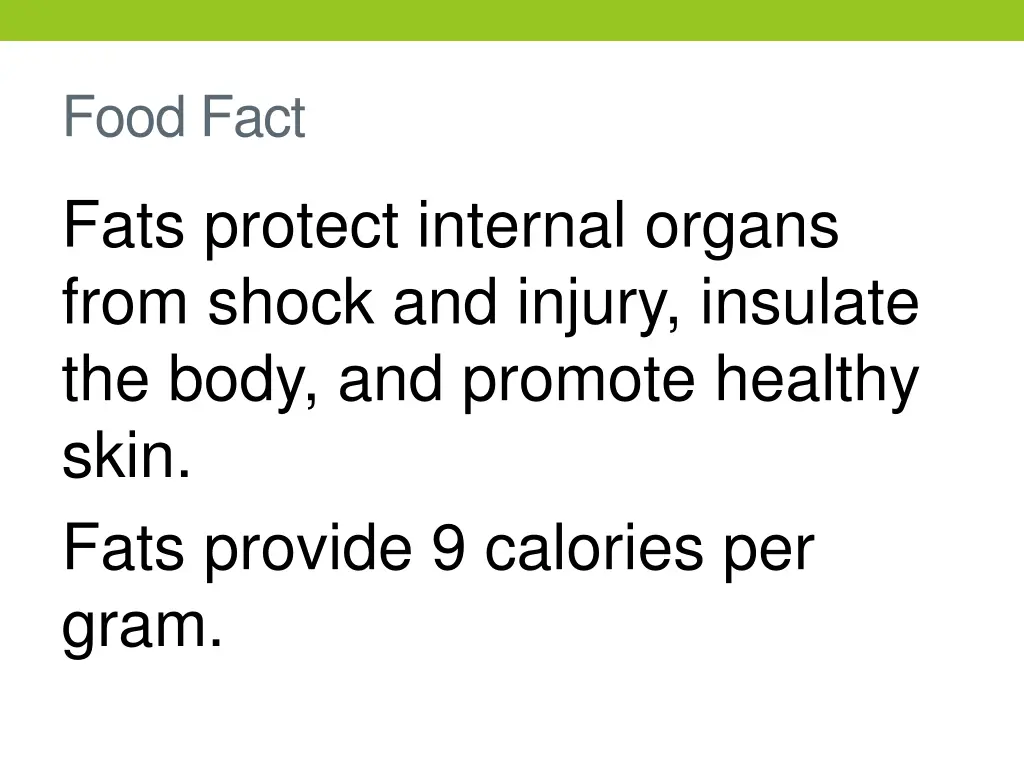 food fact