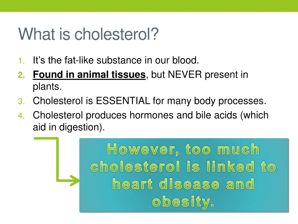 what is cholesterol