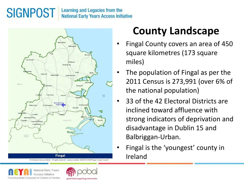 county landscape fingal county covers an area