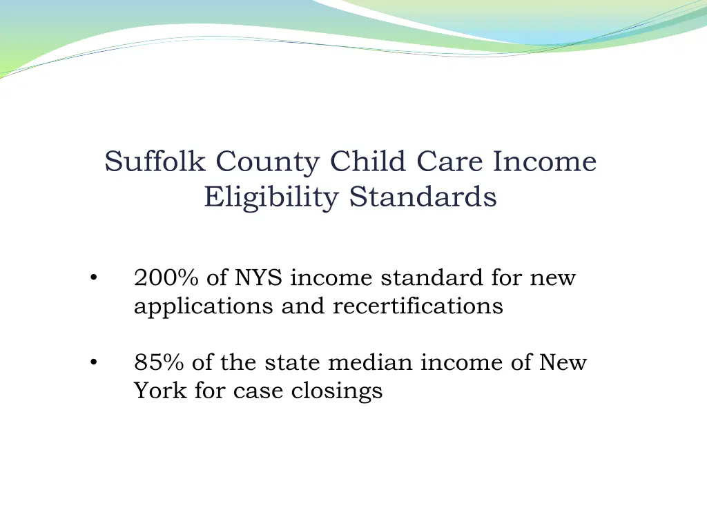 suffolk county child care income eligibility