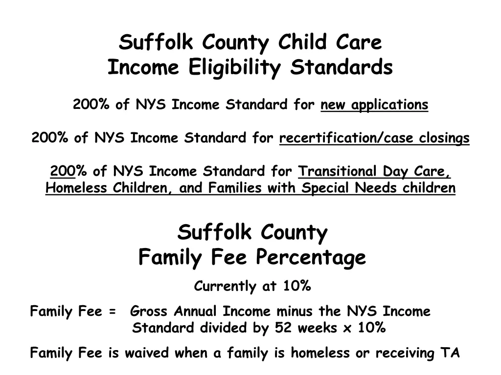 suffolk county child care income eligibility