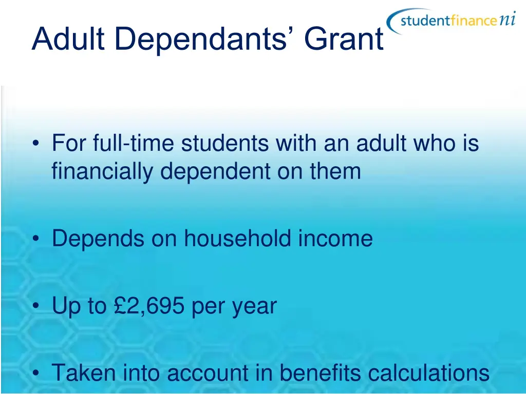 adult dependants grant