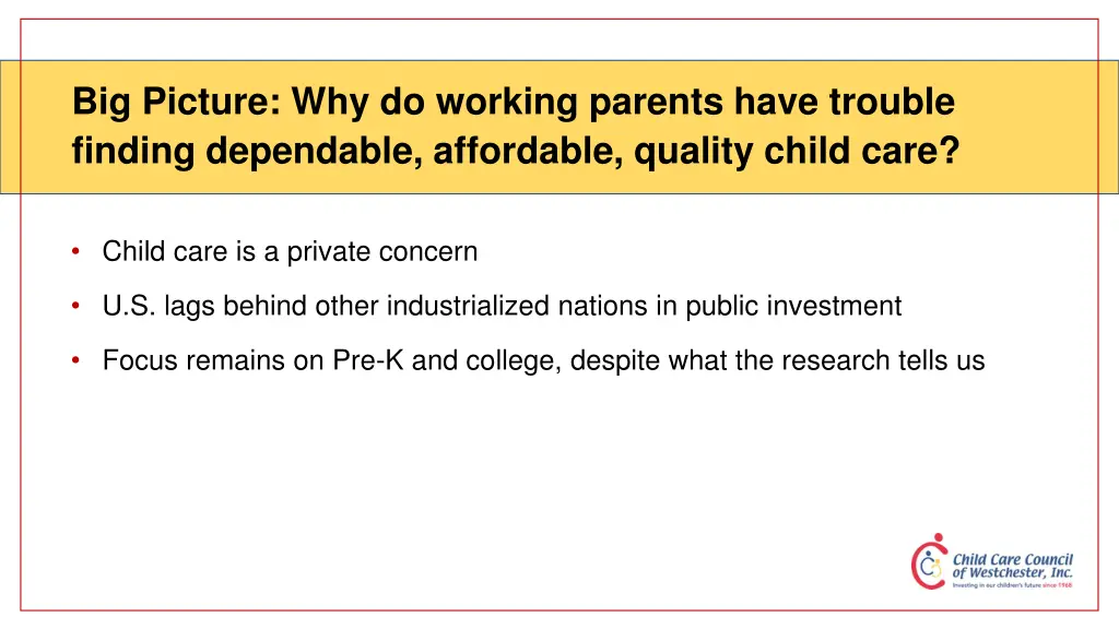 big picture why do working parents have trouble