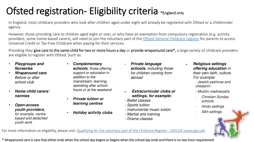 ofsted registration ofsted registration