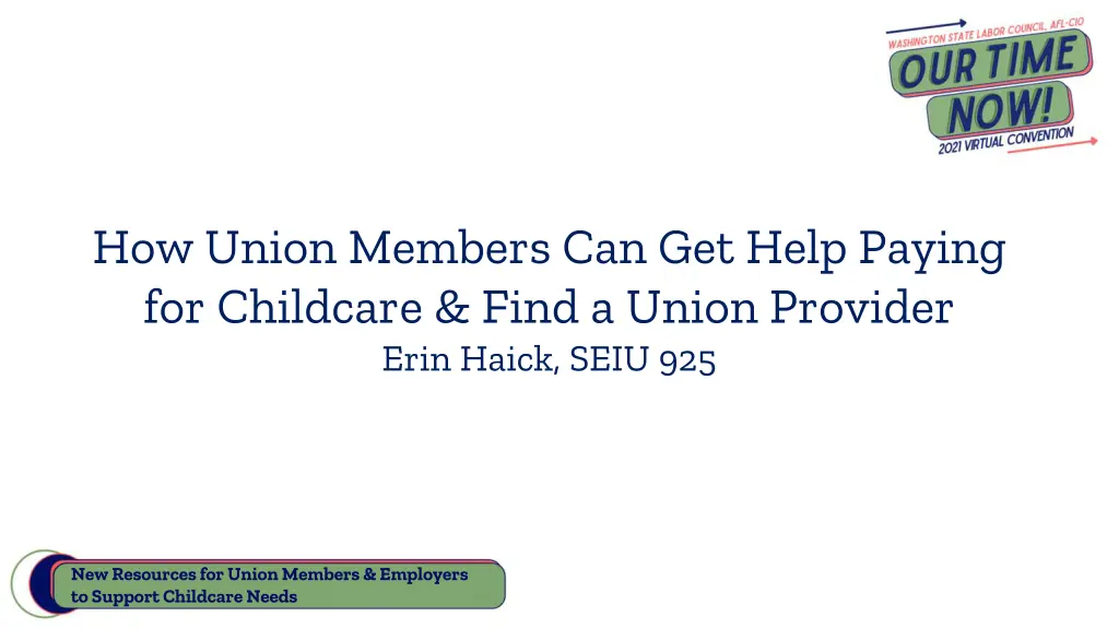 how union members can get help paying