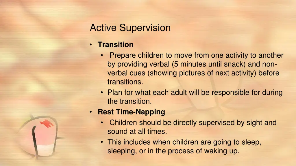 active supervision 3