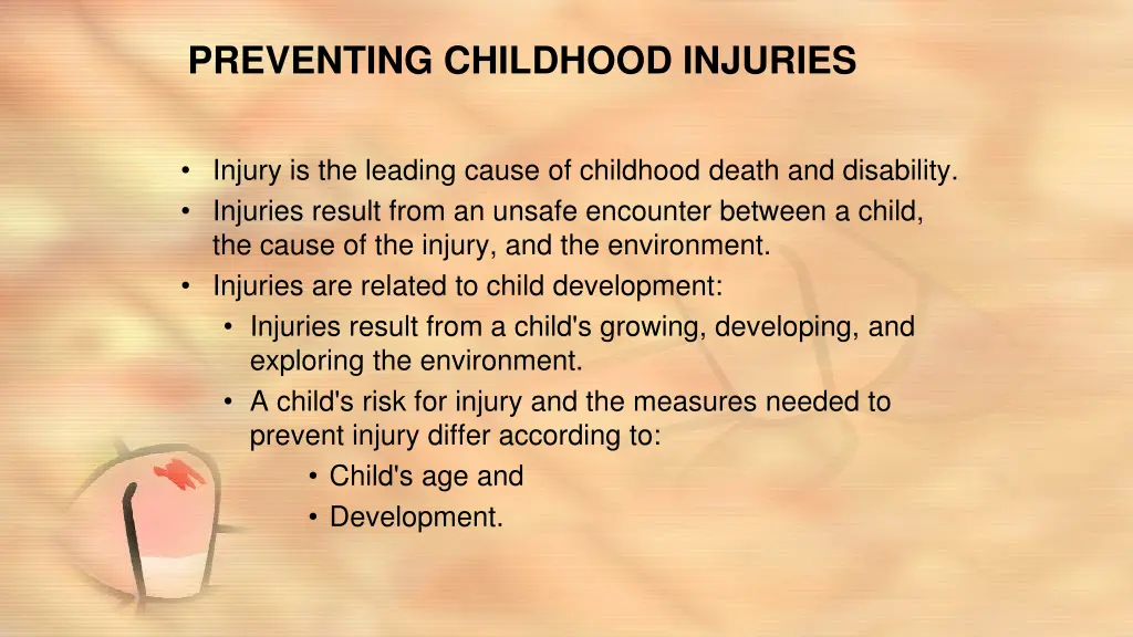 preventing childhood injuries