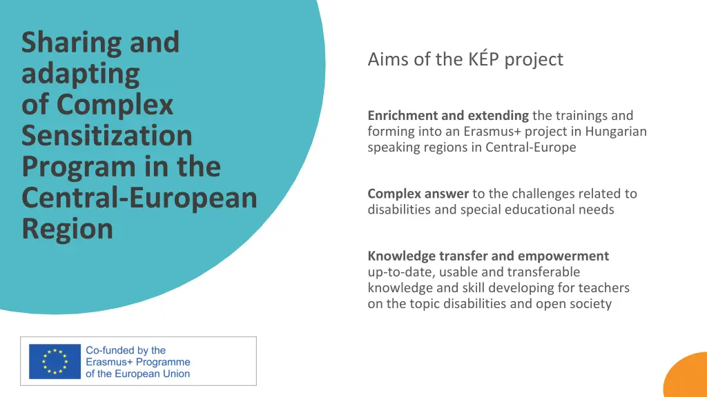 sharing and adapting of complex sensitization