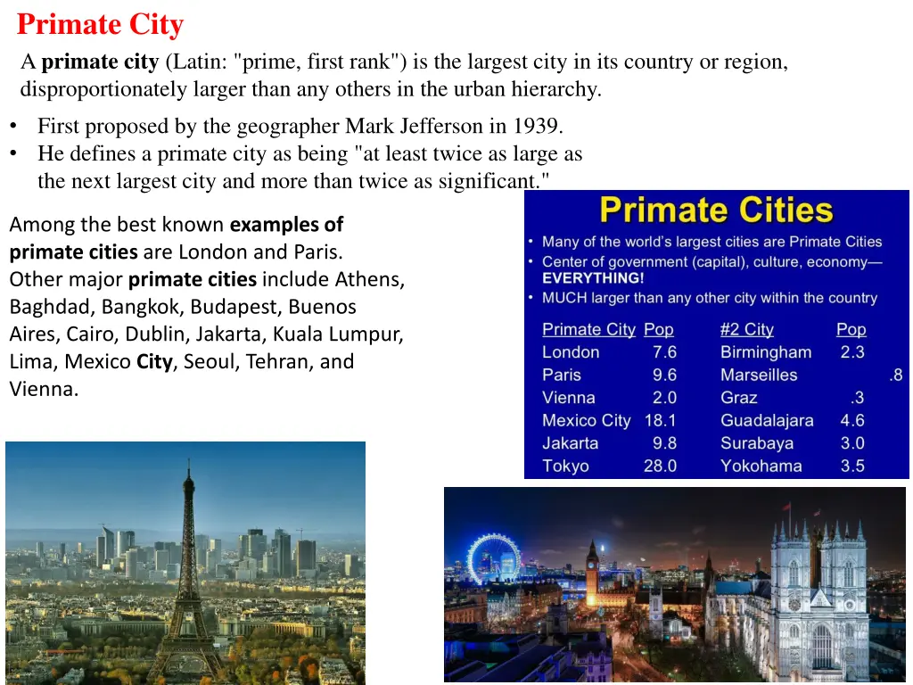 primate city