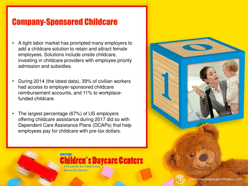 company sponsored childcare