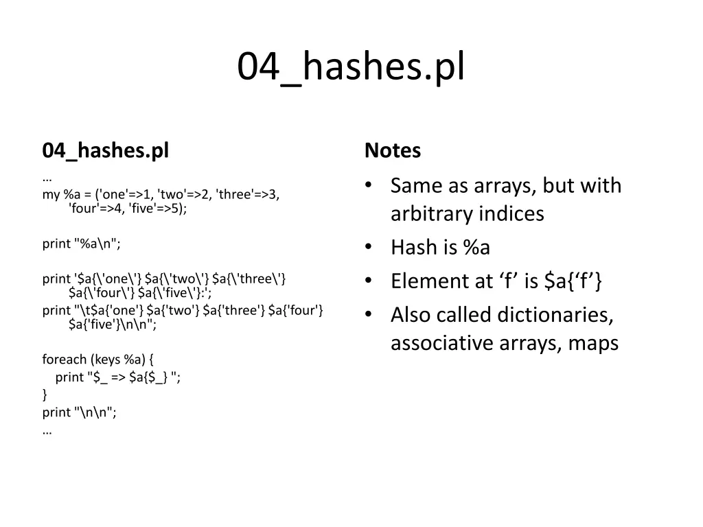 04 hashes pl