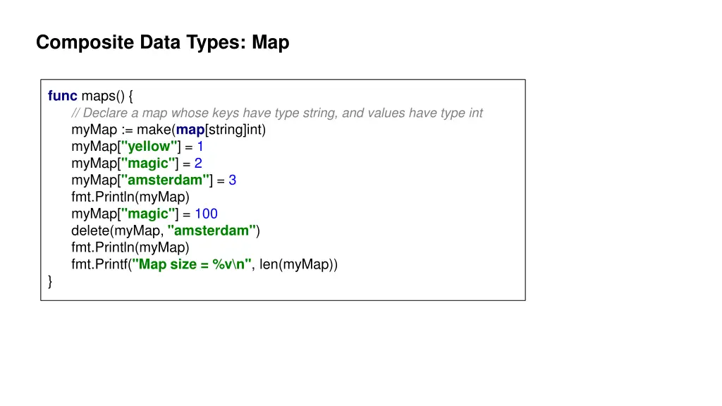 composite data types map